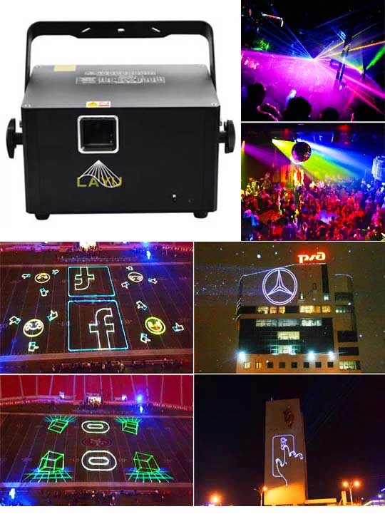Программируемый лазерный проектор Promolaser WORLD CLASS 3B RGB 1W