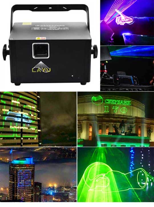 Уличный лазерный проектор Promolaser WORLD CLASS 3B RGB 1W