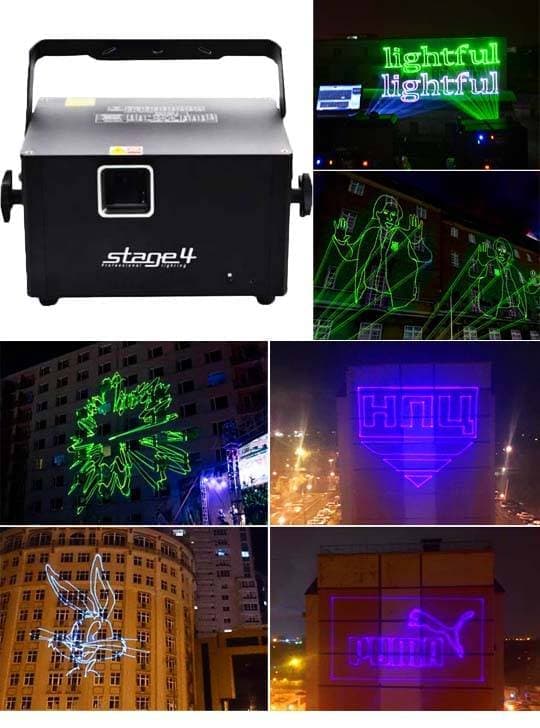 Рисующий лазер Stage MAX GRAPH SDA 1000RGB