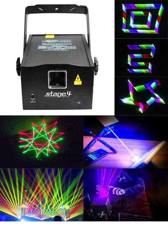 Рисующий лазер Stage MAX CUBE 3D 650RGB
